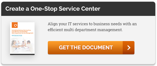 Create a one-stop Service center
