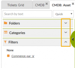 CMDB filters